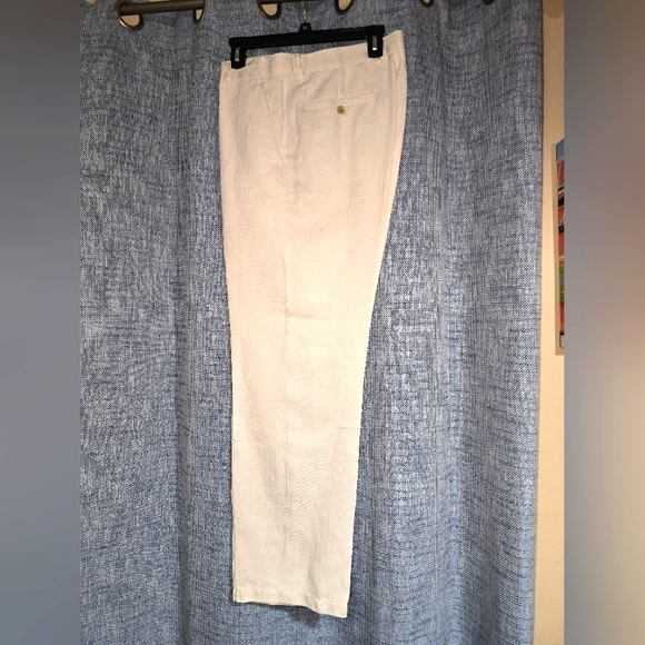 🔥 EUC TASSO ELBA ISLAND LINEN BLEND PANTS - Picture 4 of 15